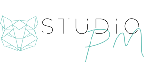 logo studiopm - consulting réseaux sociaux creation de site web et reseaux sociaux